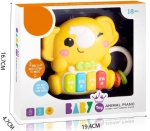 Бебешко Пиано Слонче с Дрънкалка със Светлина и Звук 20×17×5 см